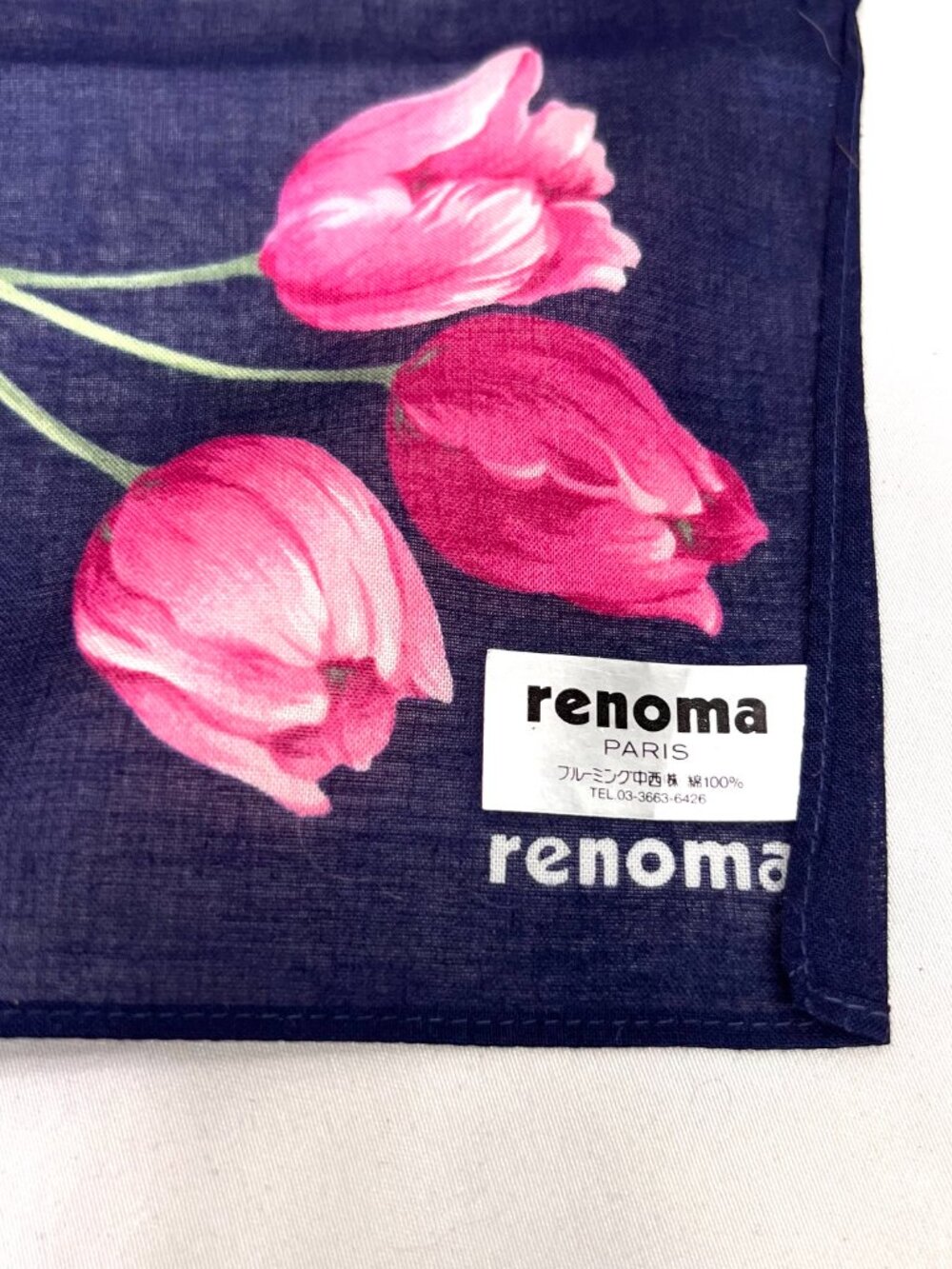 New-Everyday Tommy Hilfiger  Black/ White Logo Tote Bag +New Renoma Kerchief (10 - Picture 7 of 13